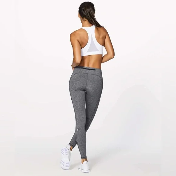 Lululemon Speed Up Tight *28" Heathered Black - Picture 2 of 9